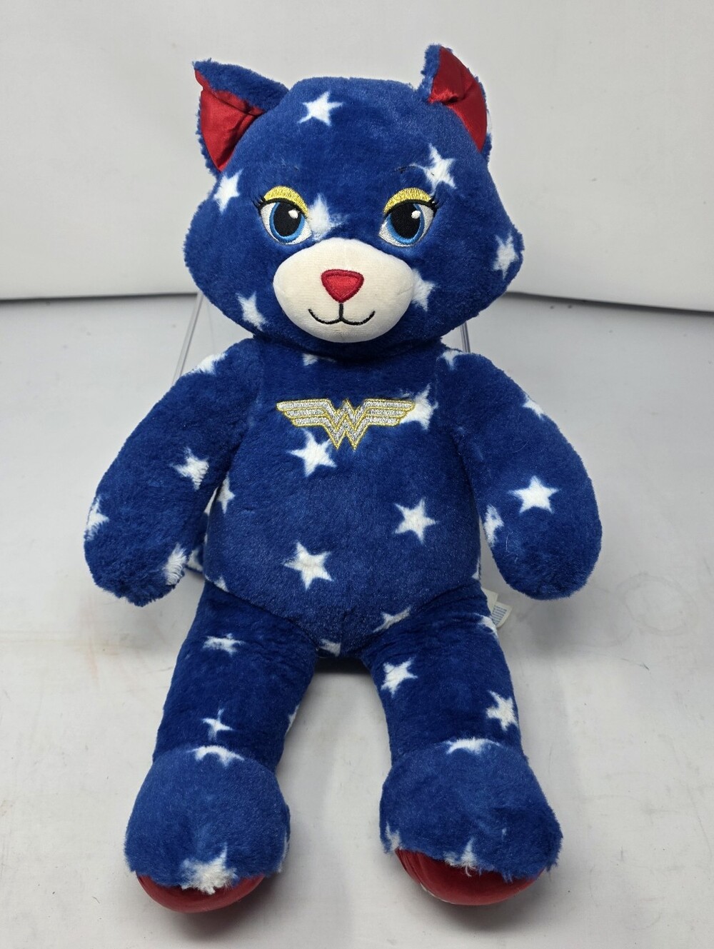 Build A Bear Cat Wonder Woman Plush Toy 17" DC